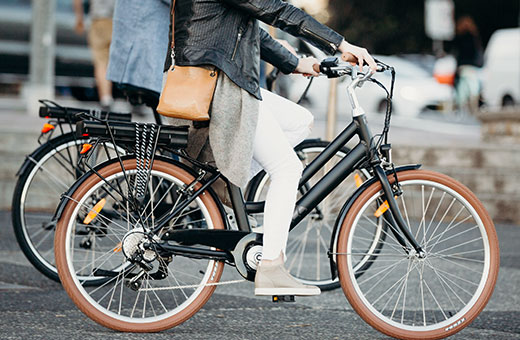 Step-Through Urban E-Bike - CELL BIKES